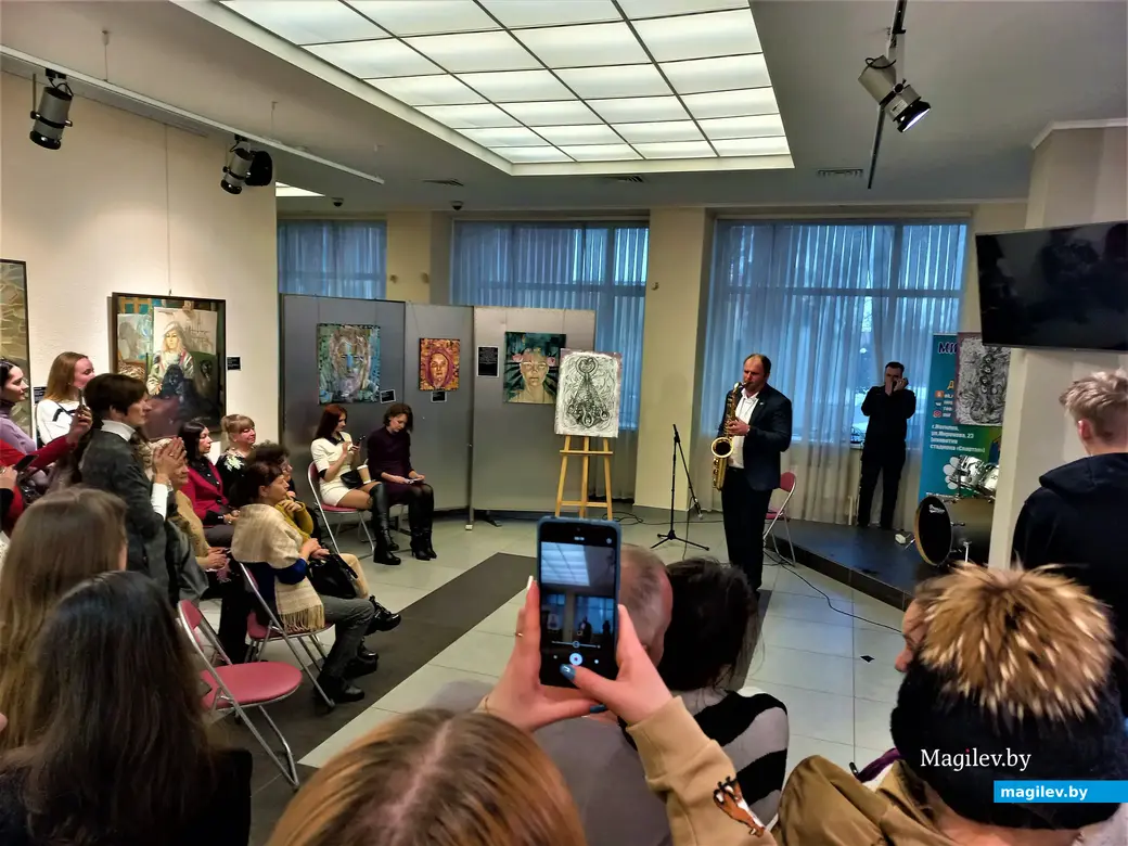 Торжественное закрытие шоу-проекта «Я». Выставочный зал музея истории Могилева, 26.02.2023 г.