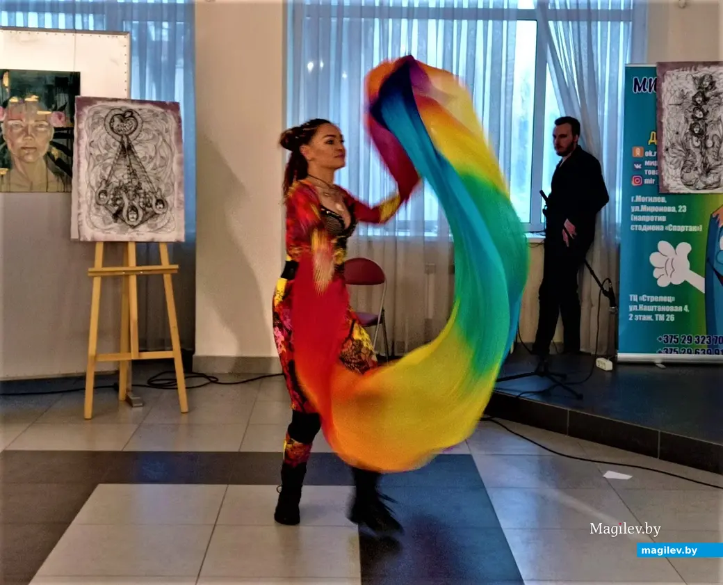 Торжественное закрытие шоу-проекта «Я». Выставочный зал музея истории Могилева, 26.02.2023 г.