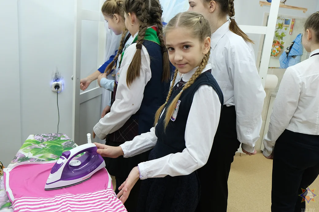Комнату безопасности открыли в школе №35 Бобруйска. Фото: mogilev.mchs.gov.by
