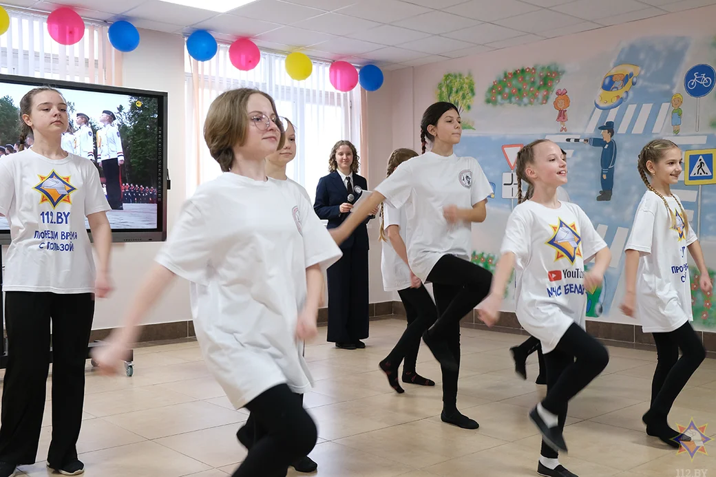Комнату безопасности открыли в школе №35 Бобруйска. Фото: mogilev.mchs.gov.by