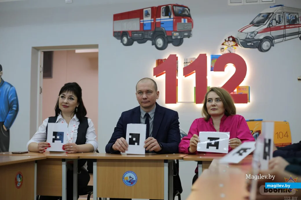 Комнату безопасности открыли в школе №35 Бобруйска. Фото: mogilev.mchs.gov.by