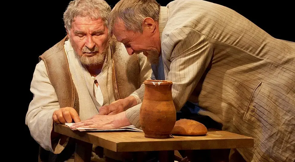 Спектакль Валерия Раевского на сцене Купаловского театра по пьесе Алексея Дударева «Вечер». Фото: kupalauski.by.