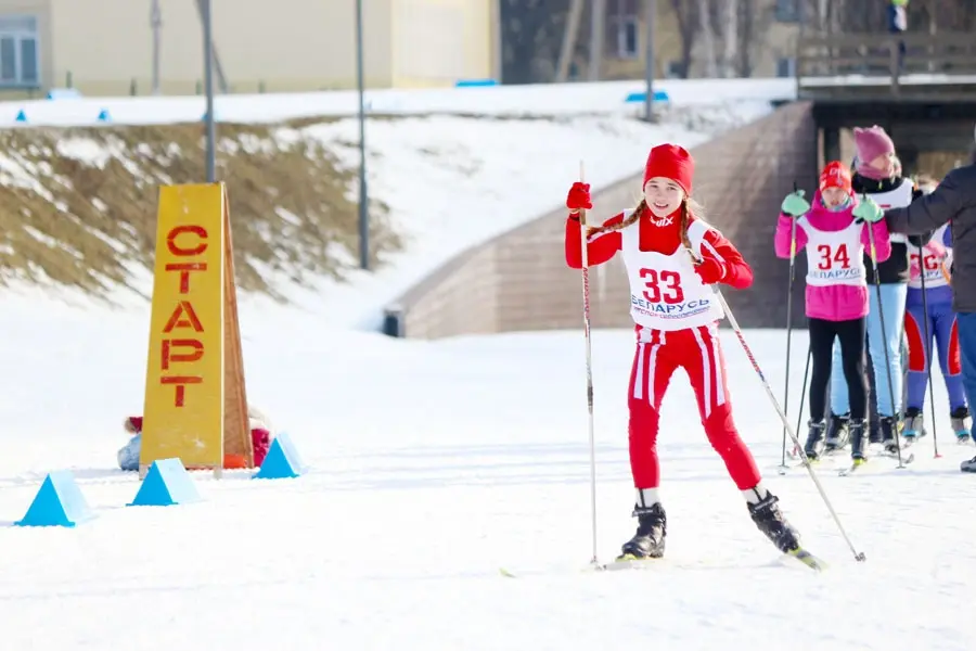 Открытое первенство по биатлону, посвященное памяти бойцов спецотряда «Славный». Чайсы, Могилевская область, 28.02.2023 г. Фото: chausynews.by