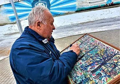 Футбольный матч в поддержку известного могилевского тренера