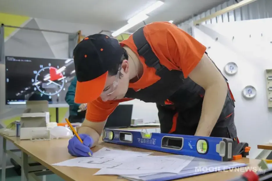 Областной этап V Республиканского конкурса профессионального мастерства по компетенции «Электромонтаж». Могилев, 1.03.2023 г. Фото: mogilevnews.by