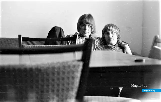 Вася Мак и Андрюха Самойлов. Могилев, 1974 год.