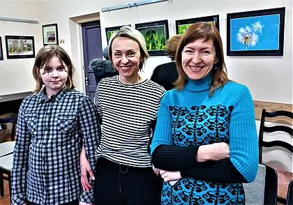 Друзья таланту – только в радость. «Радуга» предлагает очередную фотовыставку