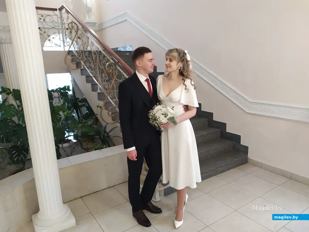 Павел и Мария Романовичи, 03.03.2023 г. Пусть у молодоженов сбудутся все их мечты.
