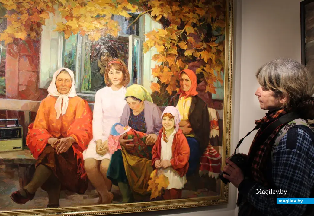 Музей Бялыницкого-Бирули. Выставка «Жаночы род». Могилев. 3 марта 2023 года.