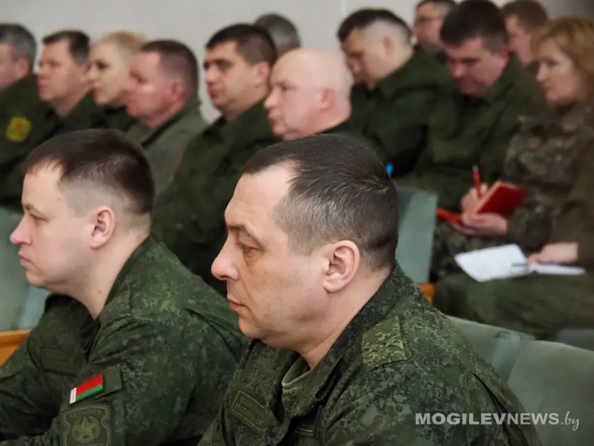 Чаусы, 4 марта 2023 года. Плановые занятия с председателями городских и районных исполкомов. Фото: mogilevnews.by.