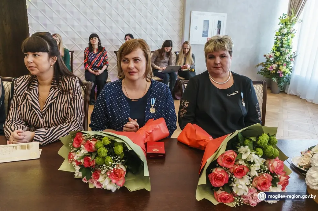 Торжественный прием, посвященный Дню женщин. Могилев, 6.03.2023 г. Фото: mogilev-region.gov.by.