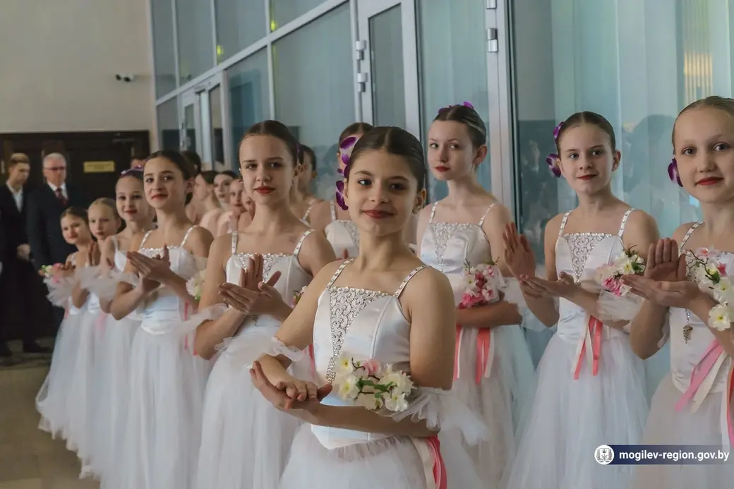 Торжественный прием, посвященный Дню женщин. Могилев, 6.03.2023 г. Фото: mogilev-region.gov.by.