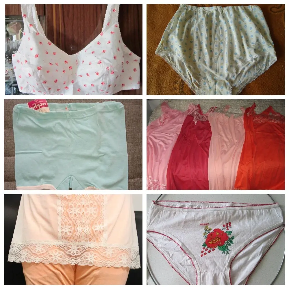 Варианта женского белья, созданного в СССР. Фото из открытых источников интернета.