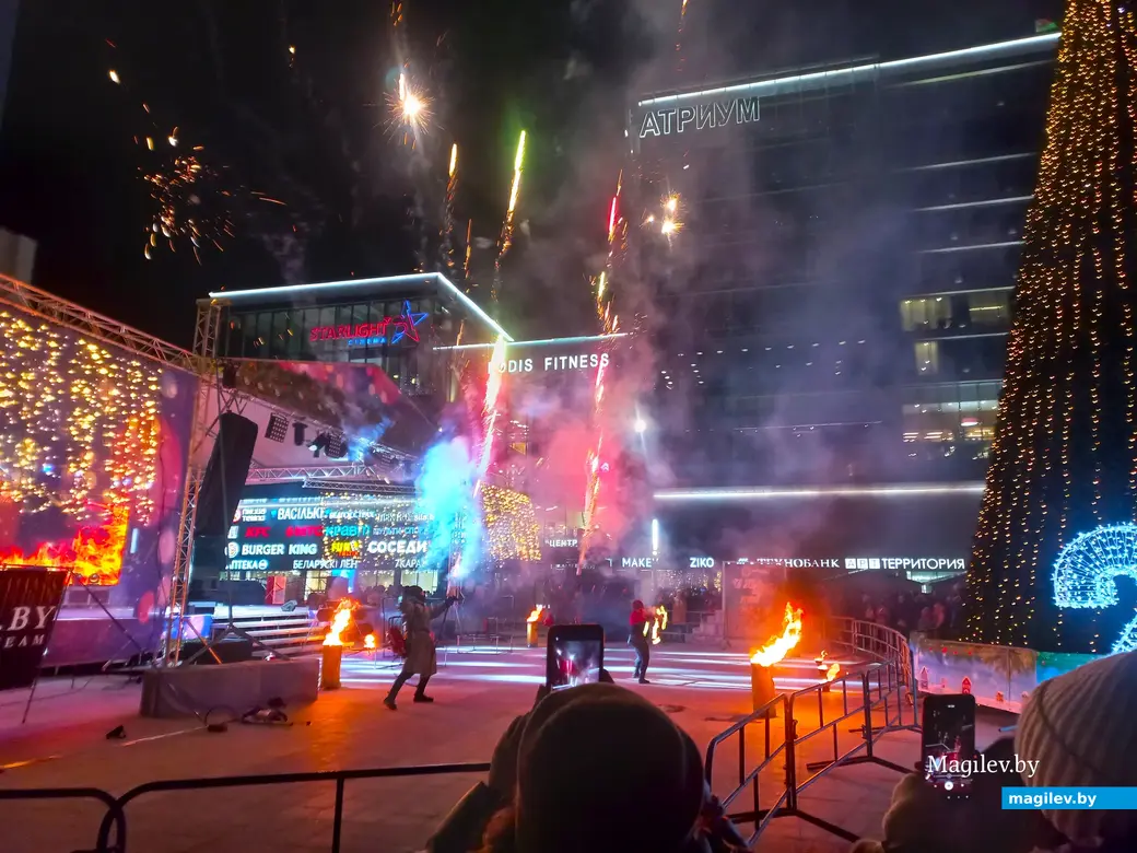 «Песня года в Могилеве», площадь Единства, 02.01.2024 г.