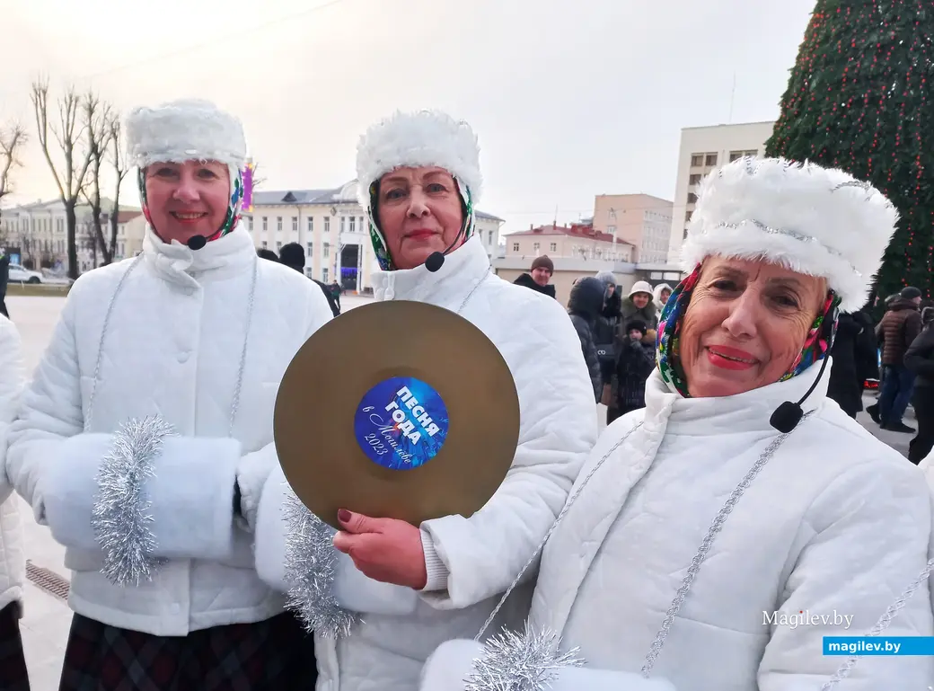 «Песня года в Могилеве», площадь Единства, 02.01.2024 г.