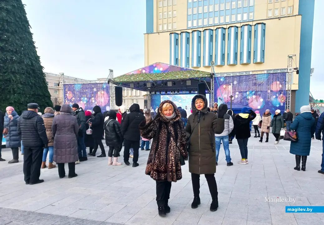«Песня года в Могилеве», площадь Единства, 02.01.2024 г.