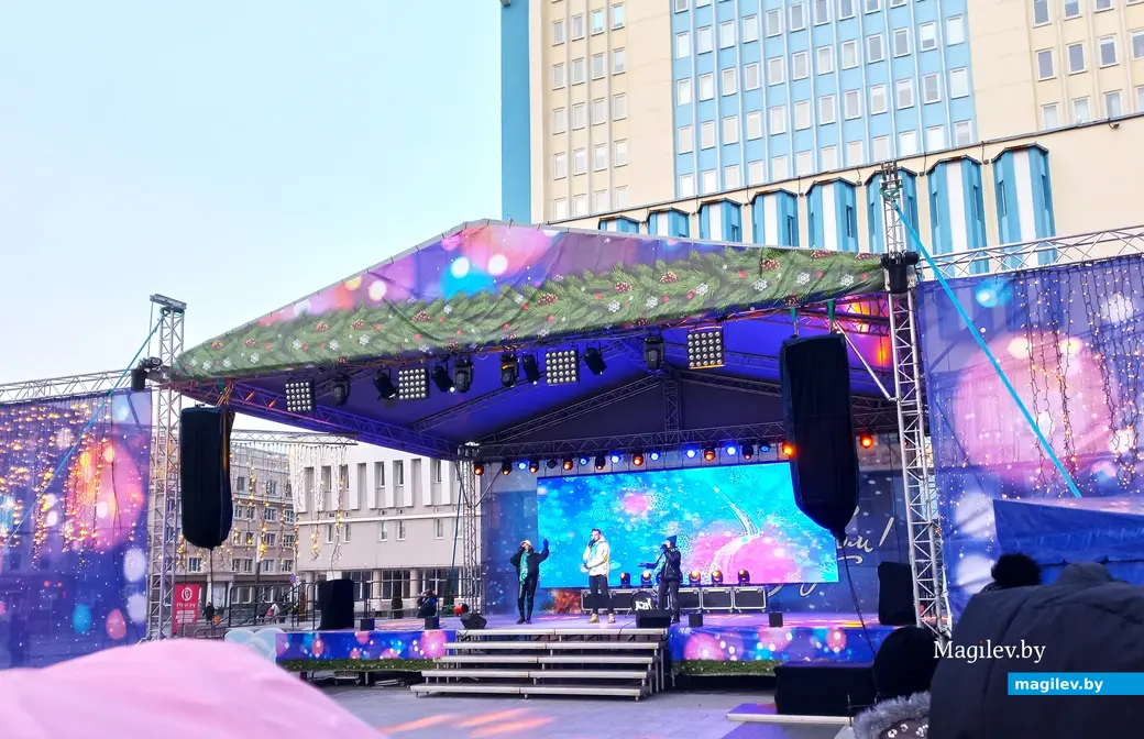 «Песня года в Могилеве», площадь Единства, 02.01.2024 г.