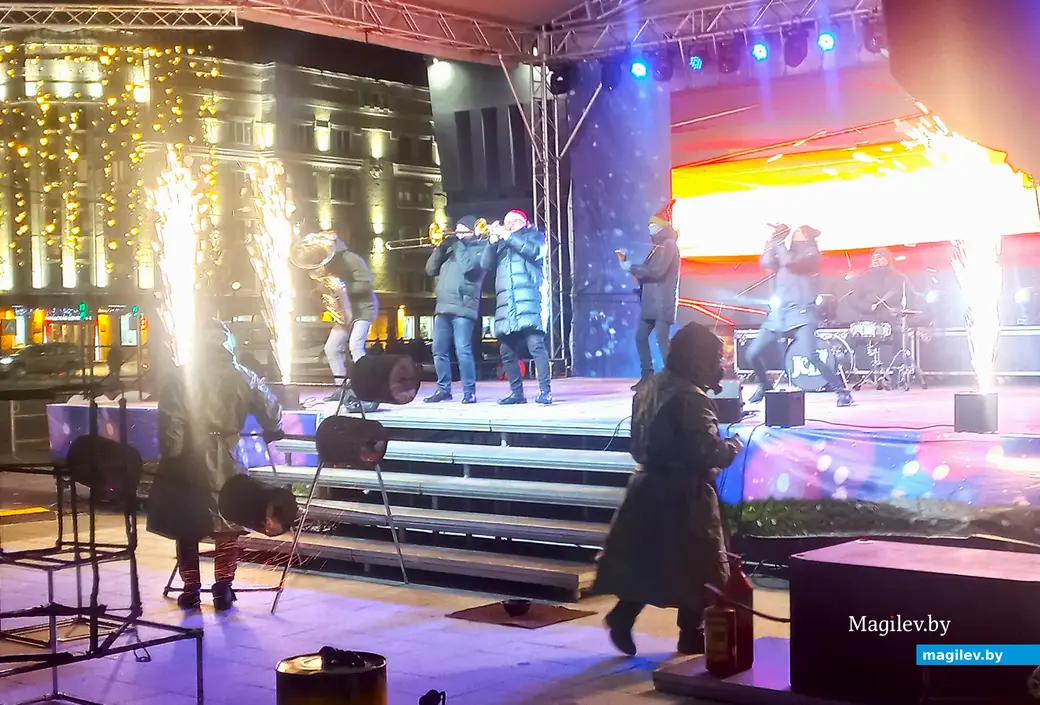«Песня года в Могилеве», площадь Единства, 02.01.2024 г.