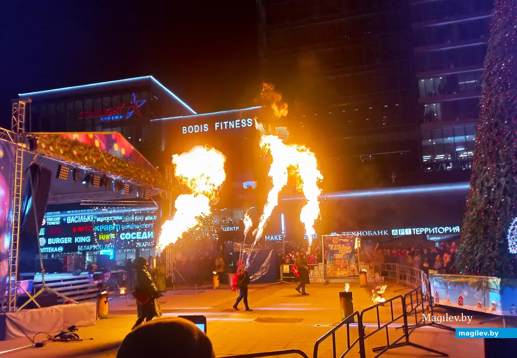 «Песня года в Могилеве», площадь Единства, 02.01.2024 г.