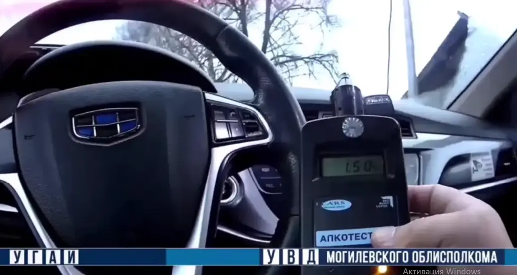 Хотимский район Могилевской области. Ноябрь 2023 г. Фото УГАИ УВД облисполкома.