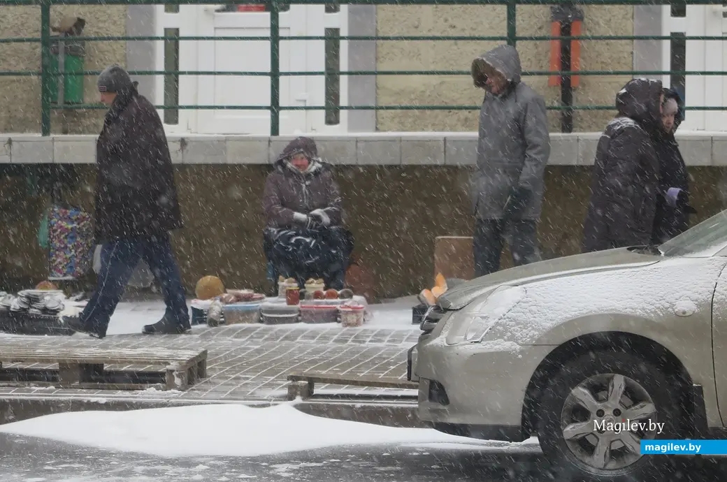 23.11.2023 г. В Могилев пришла зима.