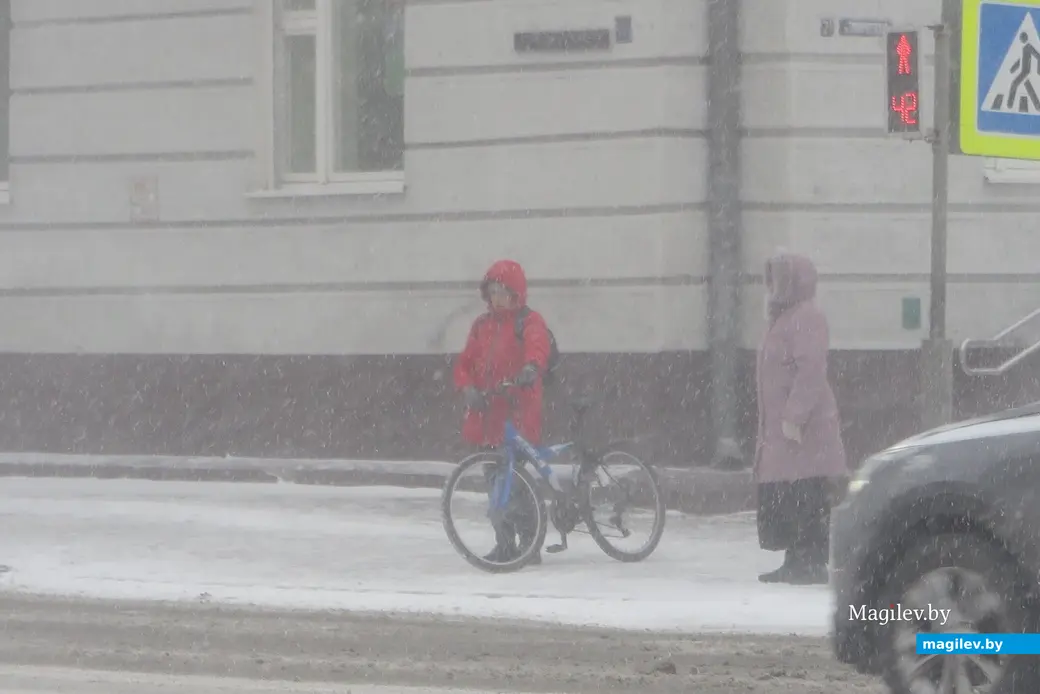 23.11.2023 г. В Могилев пришла зима.