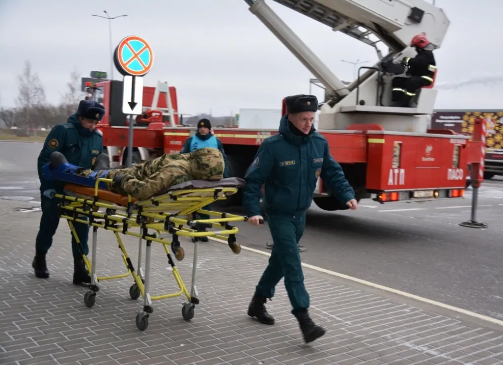 Проходят учения мчс. Проходят учения мчс