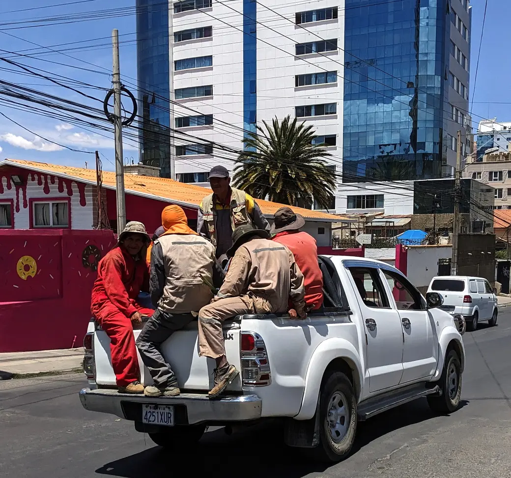 Ла-Пас. Боливия. Октябрь, 2023 г.