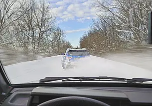 Белорусам за рулем рассказали, как действовать в случае заноса