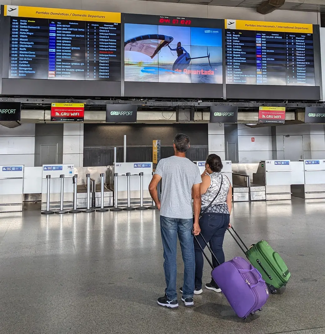 Аэропорт в Сан-Пауло. Октябрь, 2023 г.