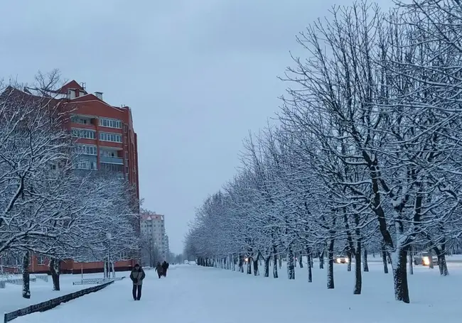 Могилев после вьюги. Фотопрогулка