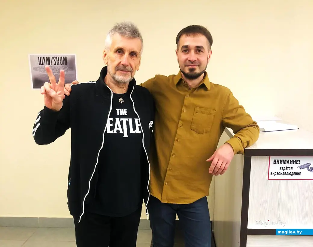 Открытие выставки Антона Тихоновца и Евгена Зайцева. Могилев, выставочный зал музея истории Могилева. Могилев, 29.11.23 г.