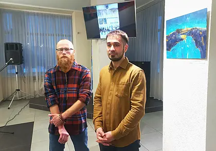 Могилевские художники всегда готовы пошуметь. В хорошем смысле слова