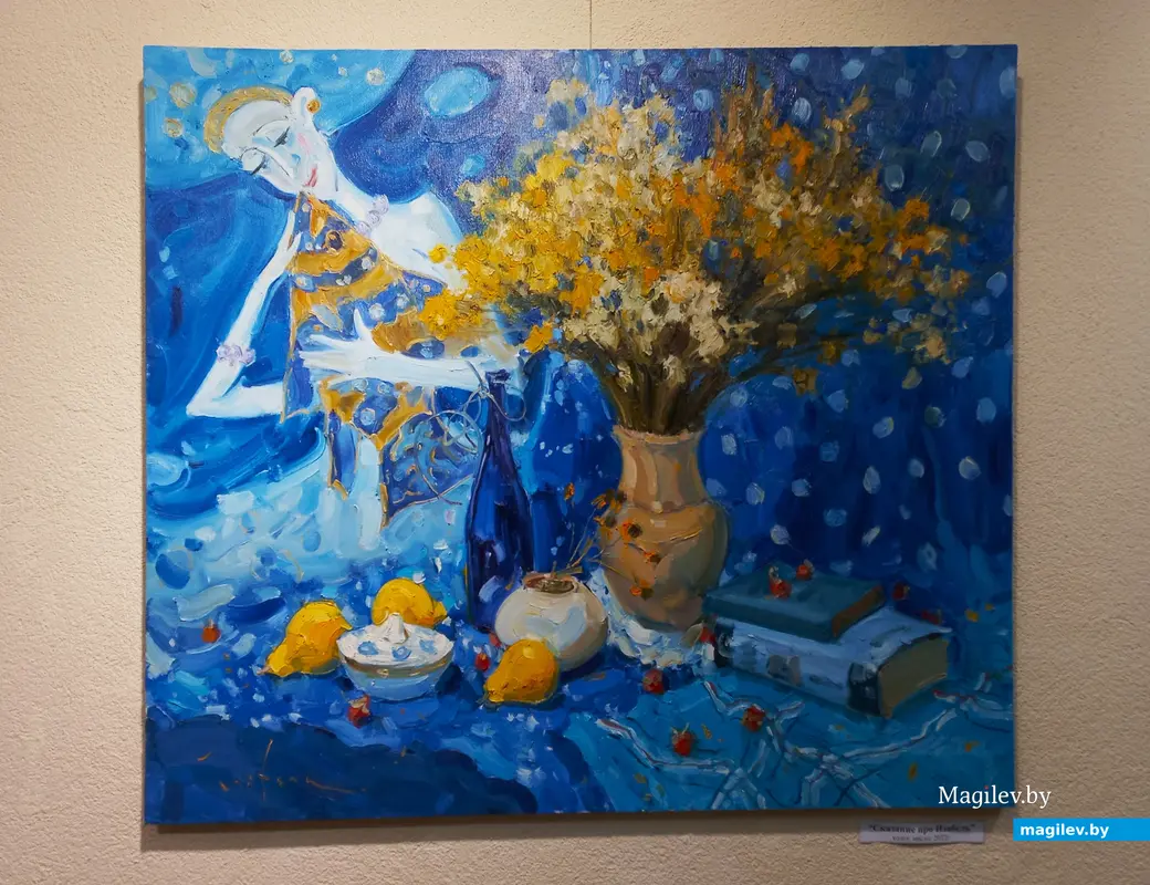 Открытие выставки Антона Тихоновца и Евгена Зайцева. Могилев, выставочный зал музея истории Могилева. Могилев, 29.11.23 г.