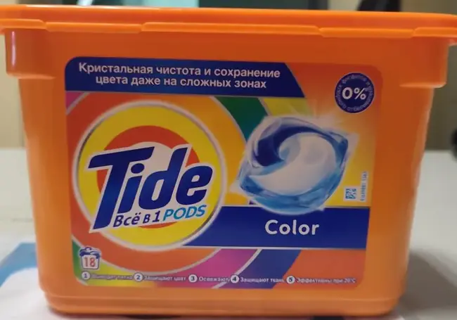 Госстандарт Беларуси запретил реализацию растворимых капсул «Tide Color»