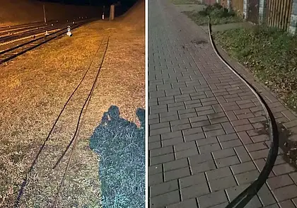 В Могилеве мужчина украл полкилометра кабеля связи