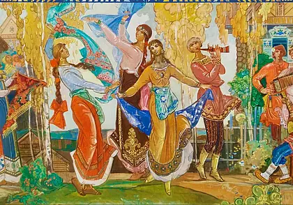 Выставка графики, живописи и вытинанки работает в музее Павла Масленикова Могилева