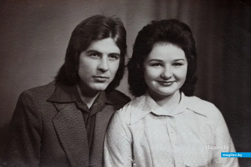 Николай Федорович Муравьев с супругой. Могилев конец 1970-х. Фото из семейного архива Муравьевых.