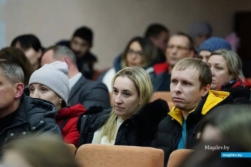 4 декабря 2023 г. Могилев, встреча мэра Александра Студнева с жильцами новостроек ЖК «Талисман».