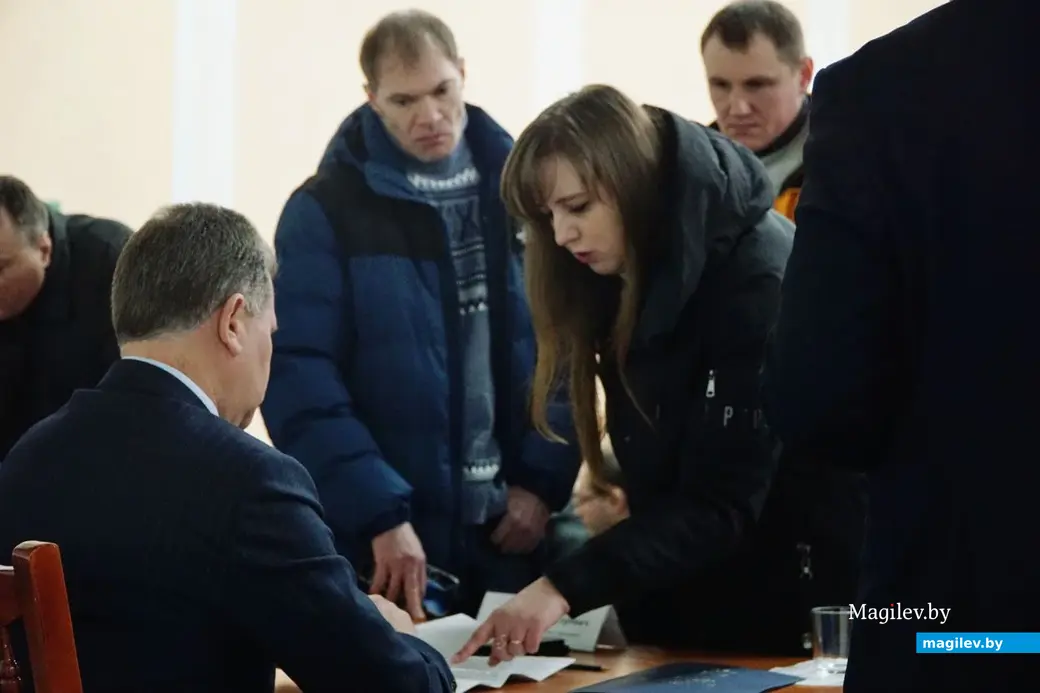 4 декабря 2023 г. Могилев, встреча мэра Александра Студнева с жильцами новостроек ЖК «Талисман».