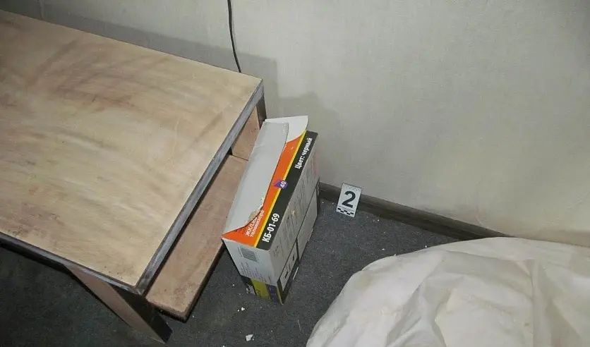 На месте преступления. Фото: СК.