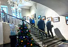 «Зимние забавы» в музее Романова: и в зале, и за окном