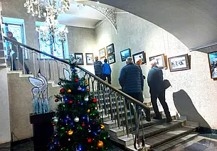 «Зимние забавы» в музее Романова: и в зале, и за окном