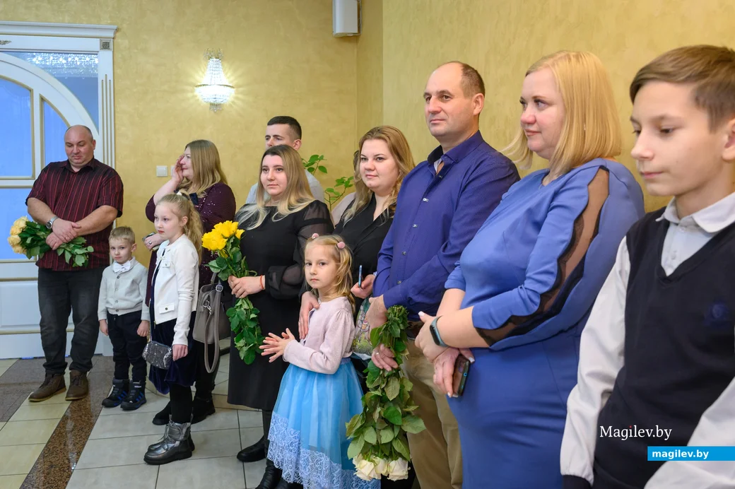 08.12.2023. Отдел ЗАГС Бобруйского горисполкома. Свадебная пара. Наталья и Владимир Веревкины