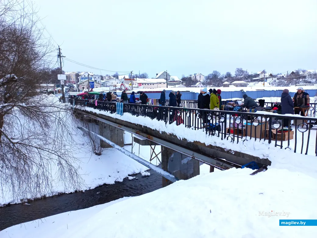 Могилев, Быховский базар, 10.12.2023 г.