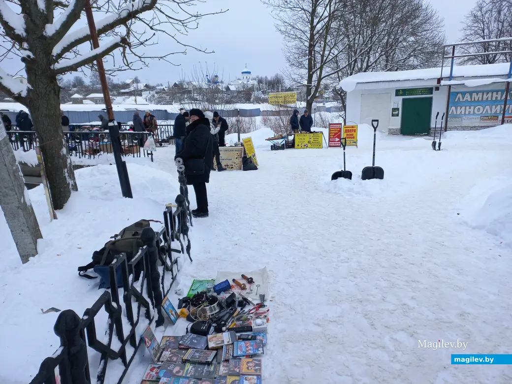 Могилев, Быховский базар, 10.12.2023 г.
