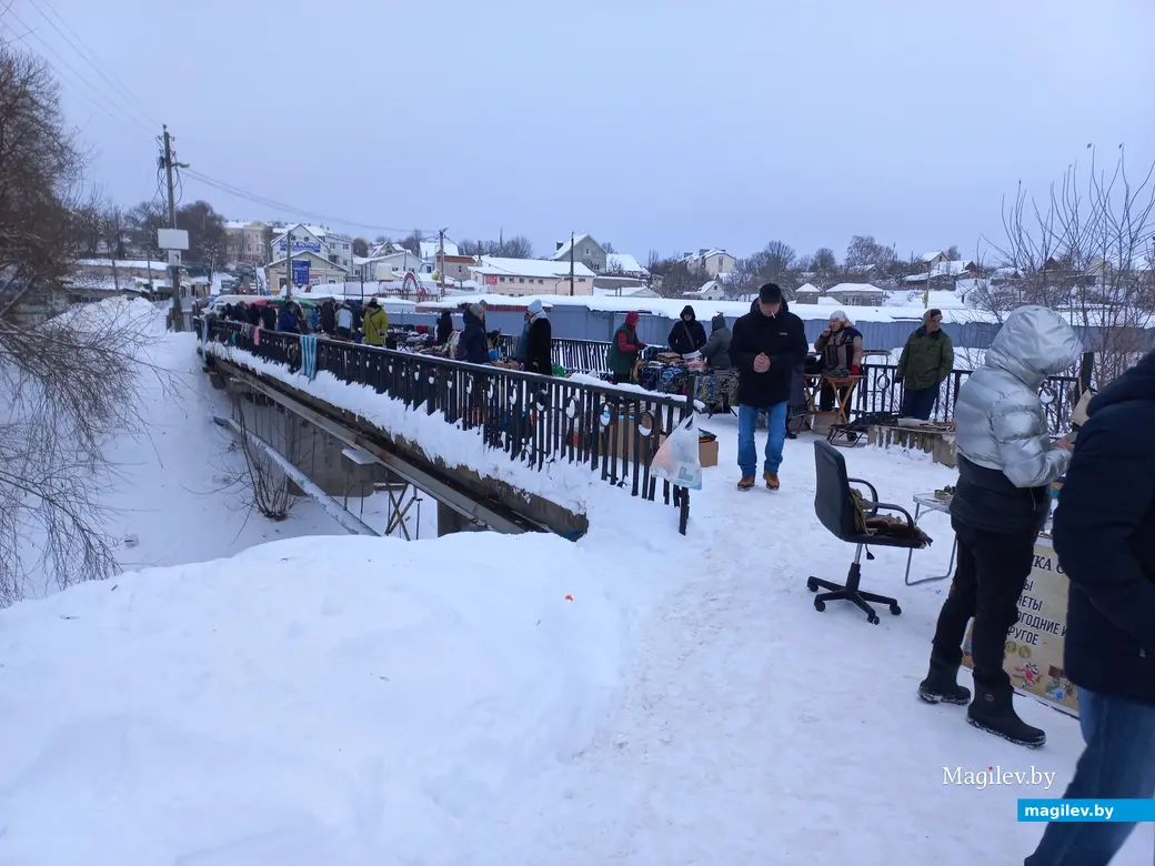 Могилев, Быховский базар, 10.12.2023 г.