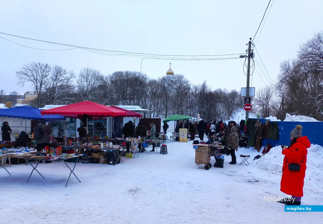 Могилев, Быховский базар, 10.12.2023 г.