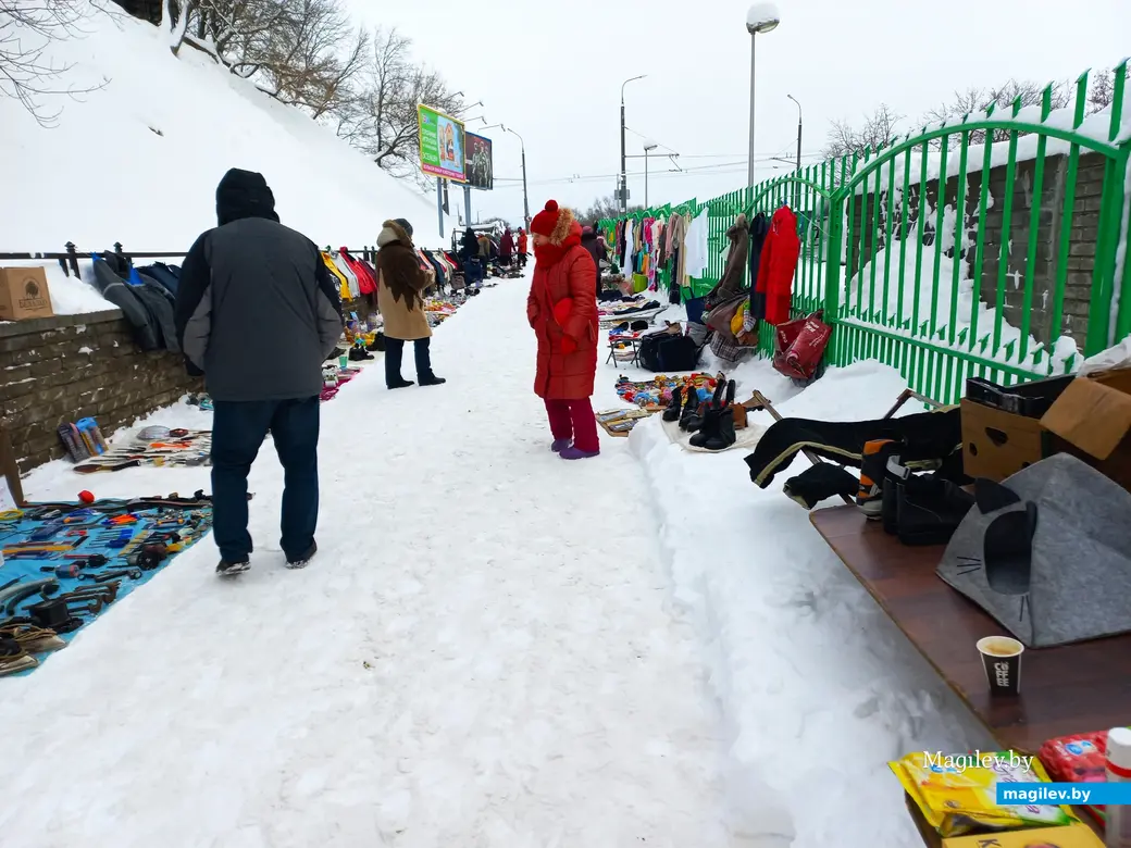 Могилев, Быховский базар, 10.12.2023 г.