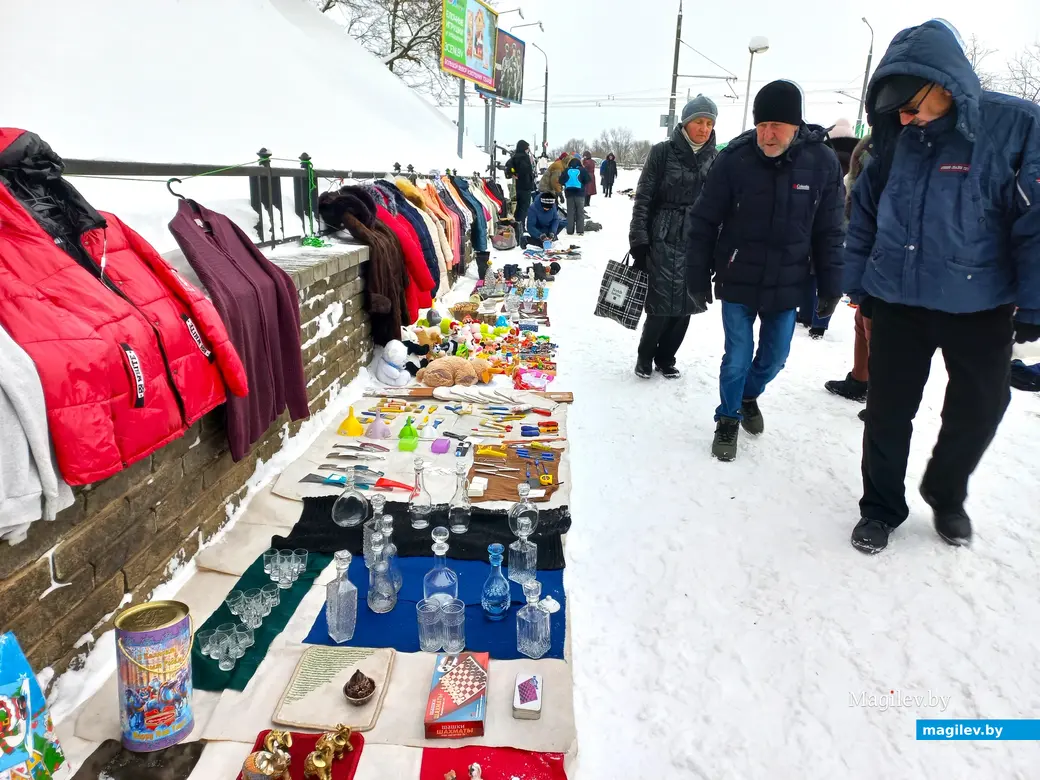 Могилев, Быховский базар, 10.12.2023 г.
